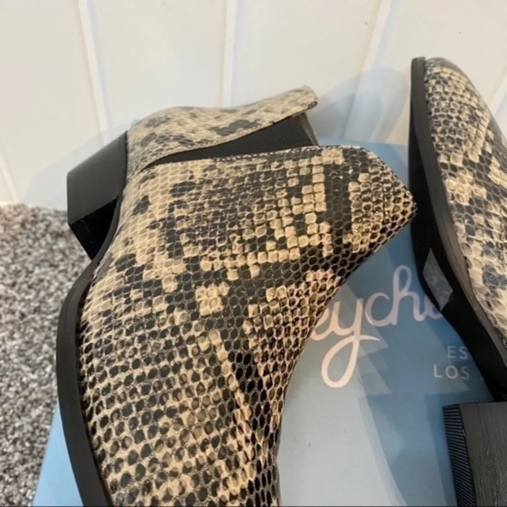Seychelles Ankle Bootie in imprinted python - Picture 8 of 16